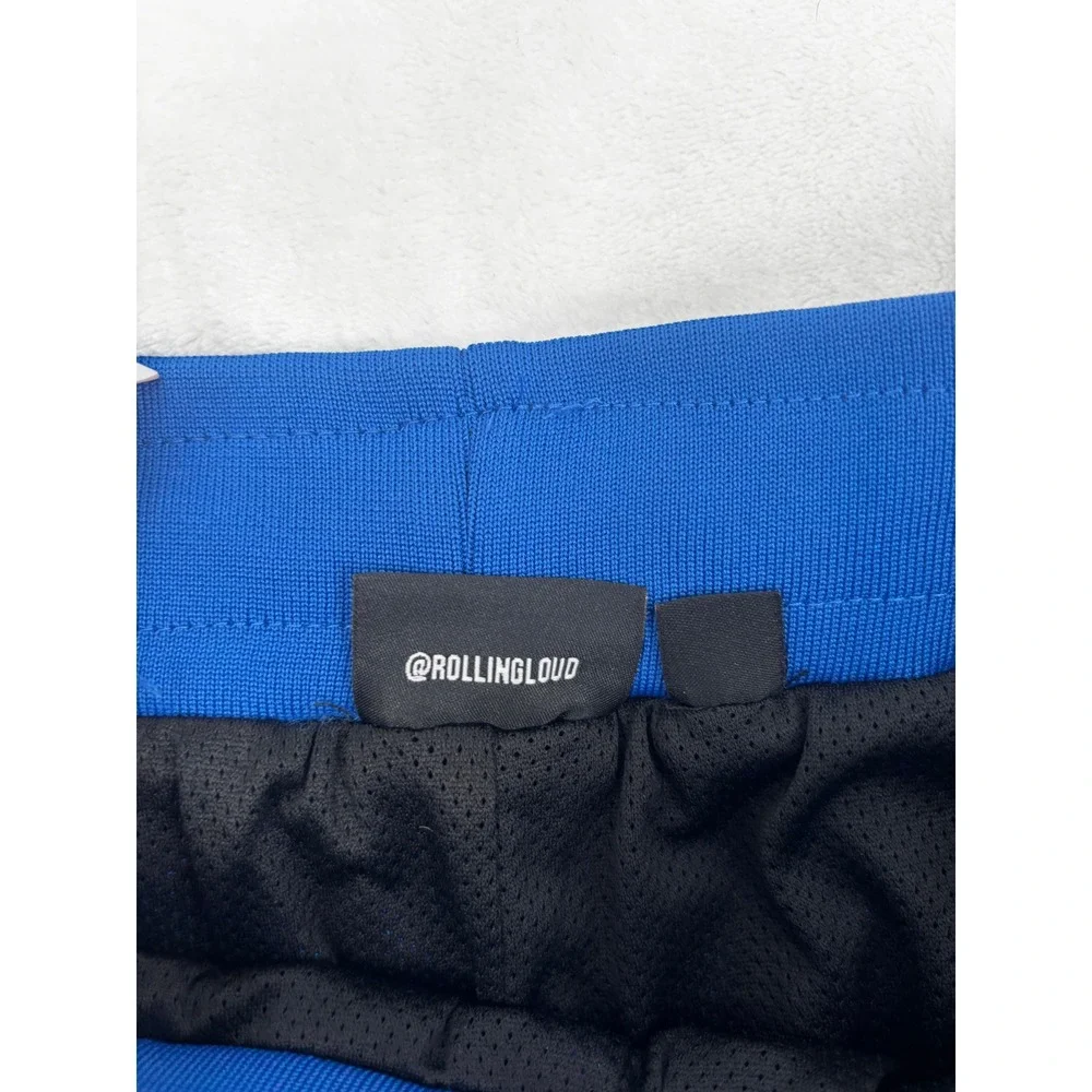 Rolling Loud Basketball Mesh Shorts Mens‎ XL Blue Black Red NY Festival Merch
